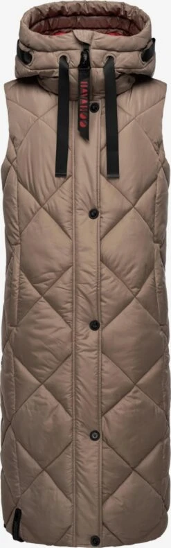 Navahoo Bodywarmers Bodywarmer Schnuckel Dames Lichtbruin
