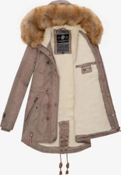 Navahoo Parkas Winterparka La Viva Dames Greige -Navahoo 054a6d74021ee4d3ad6b32f206b80ee0 scaled