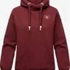 Navahoo Hoodies Sweatshirt Goldfee Dames Bordeaux