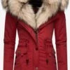 Navahoo Parkas Winterparka Sweety Dames Rood