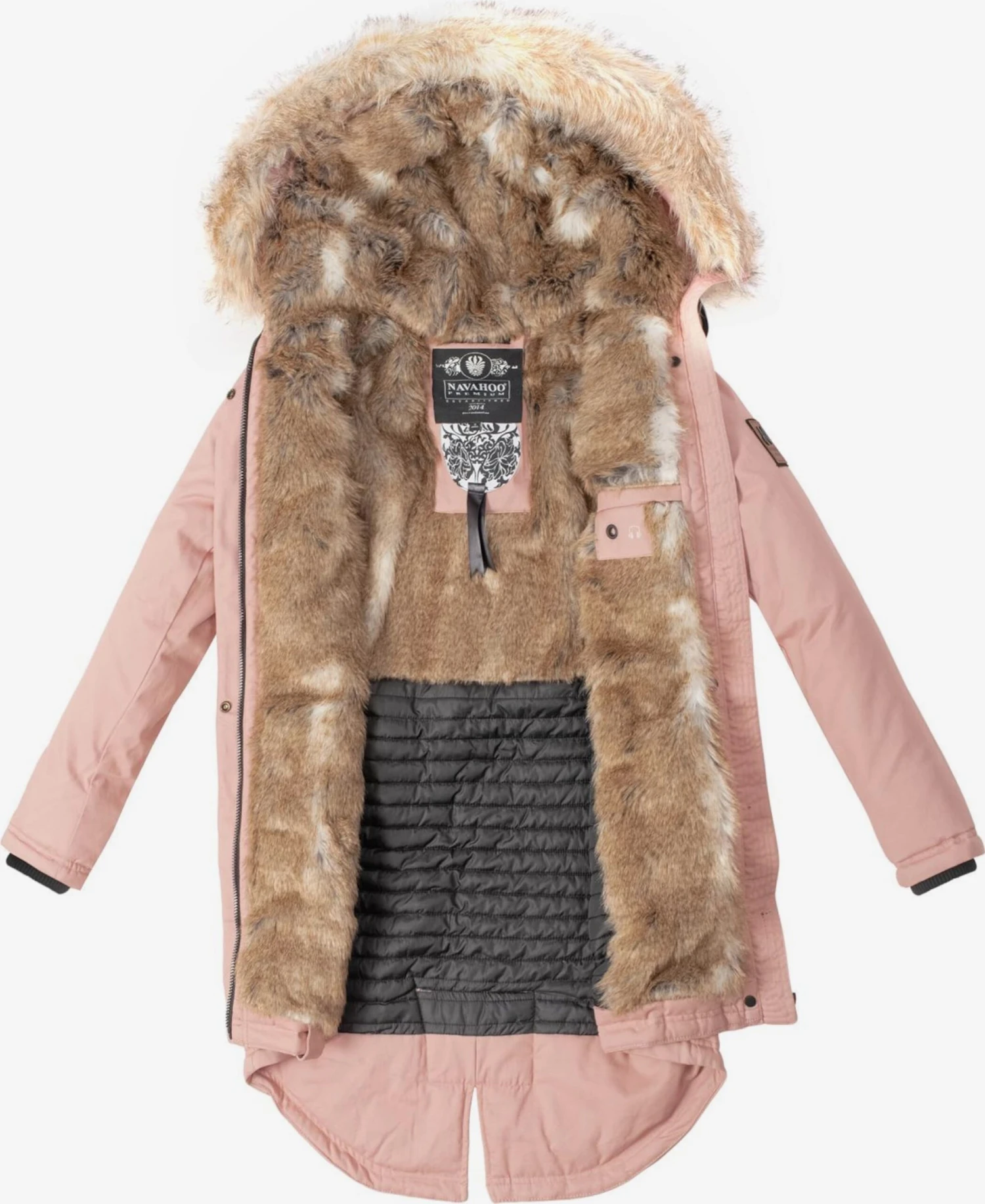 Navahoo Parkas Winterparka Bombii Dames Rosa 3 Navahoo Parkas Winterparka Bombii Dames Rosa - Afbeelding 3