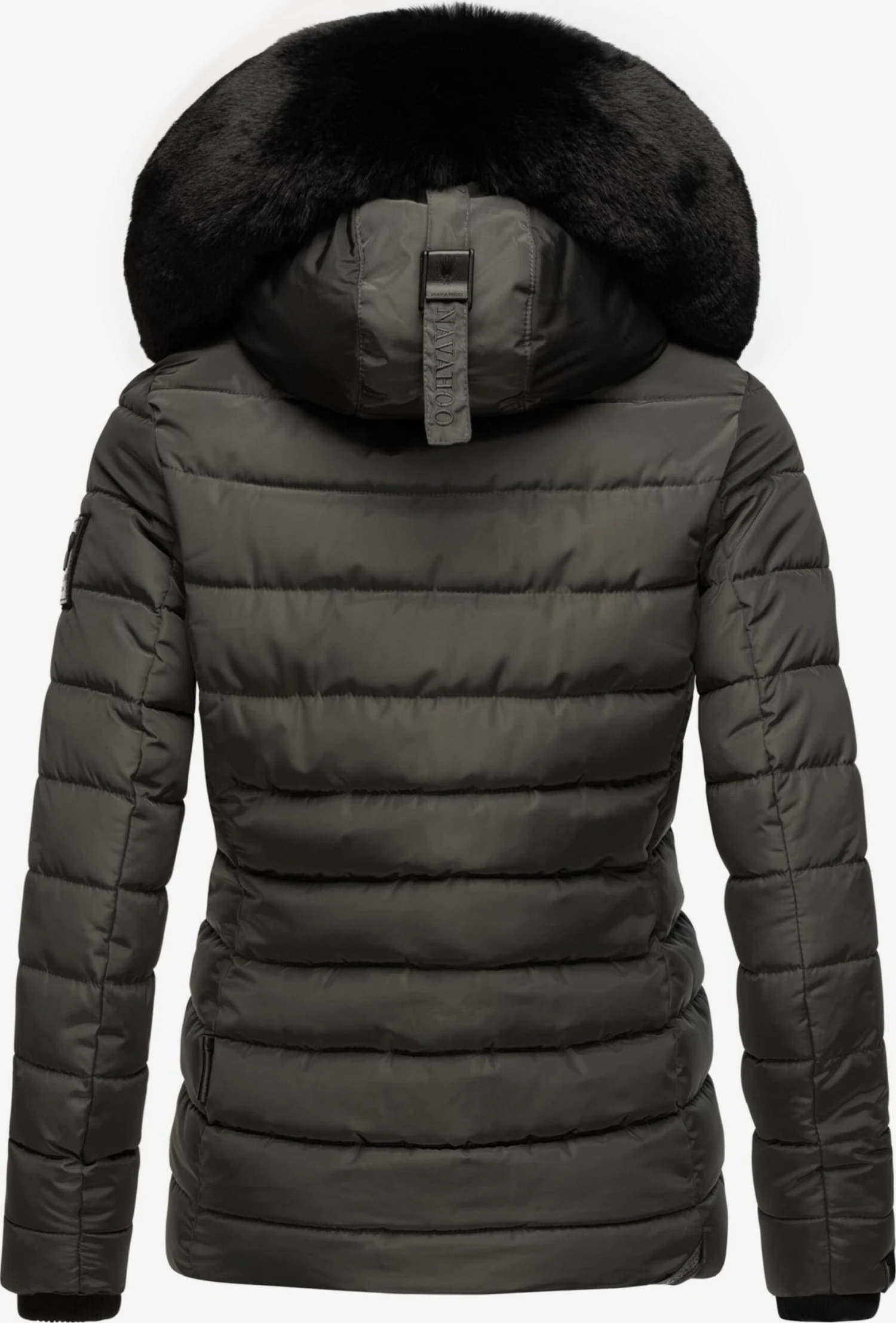 Navahoo Winterjassen Winterjas Milianaa Dames Antraciet 3 Navahoo Winterjassen Winterjas Milianaa Dames Antraciet - Afbeelding 3