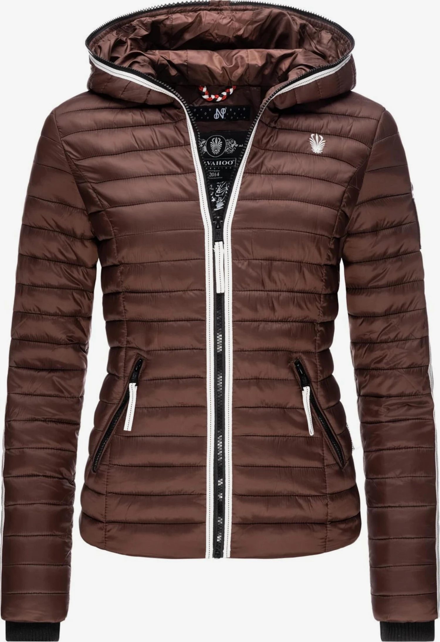 Navahoo Tussenjassen Tussenjas Dames Chocoladebruin 1 Navahoo Tussenjassen Tussenjas Dames Chocoladebruin