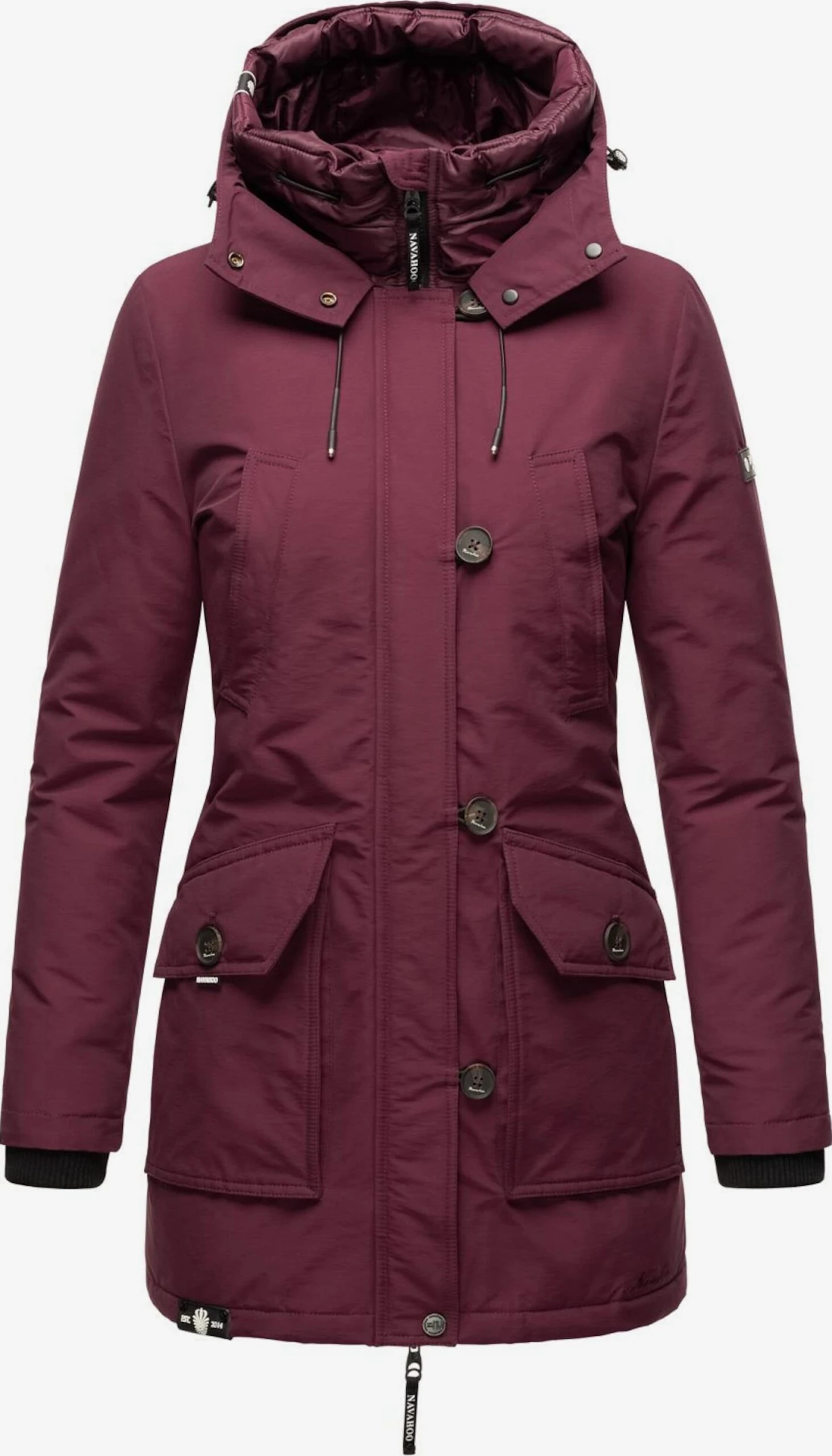 Navahoo Parkas Winterparka Freeze Stoorm Dames Bessen 1 Navahoo Parkas Winterparka Freeze Stoorm Dames Bessen