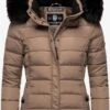 Navahoo Winterjassen Winterjas Miamor Dames Taupe