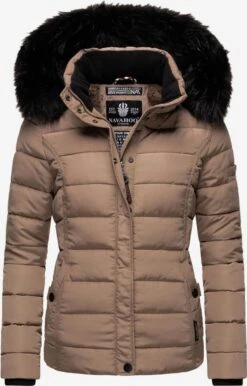 Navahoo Winterjassen Winterjas Miamor Dames Taupe