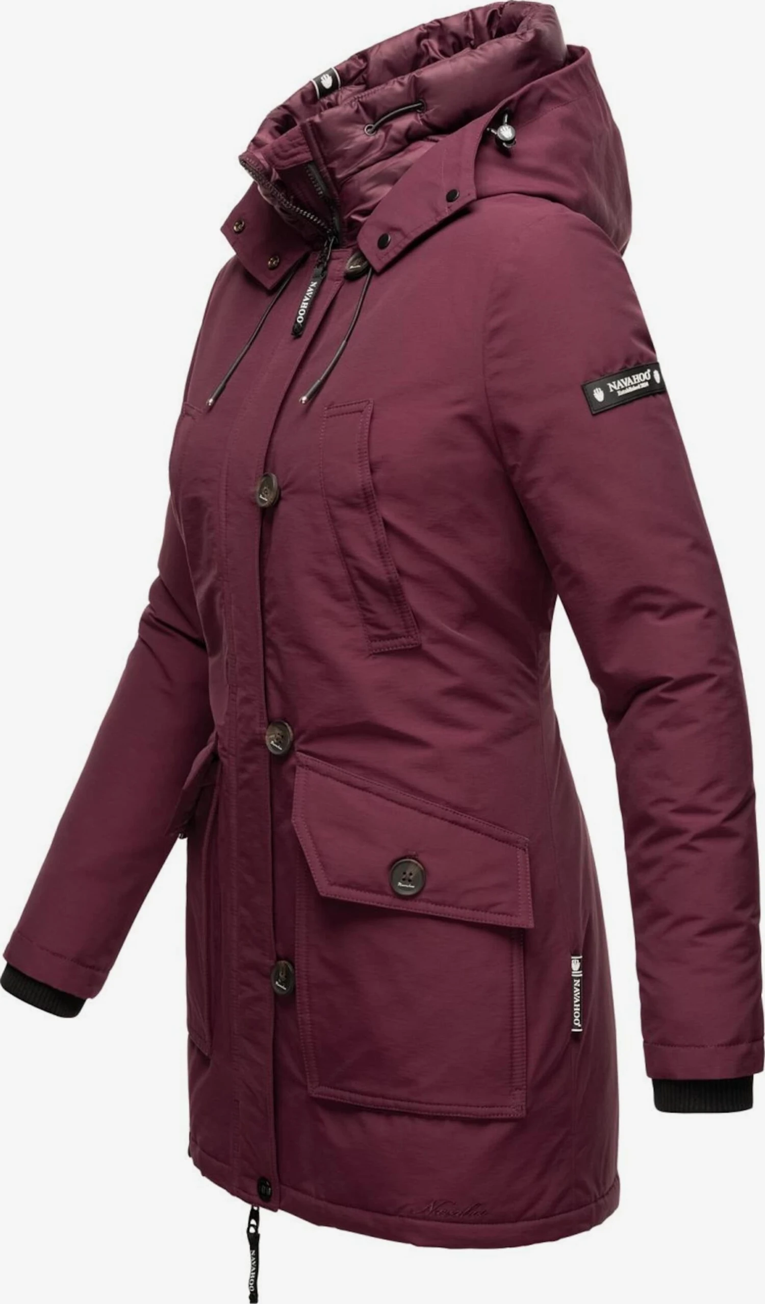 Navahoo Parkas Winterparka Freeze Stoorm Dames Bessen 2 Navahoo Parkas Winterparka Freeze Stoorm Dames Bessen - Afbeelding 2