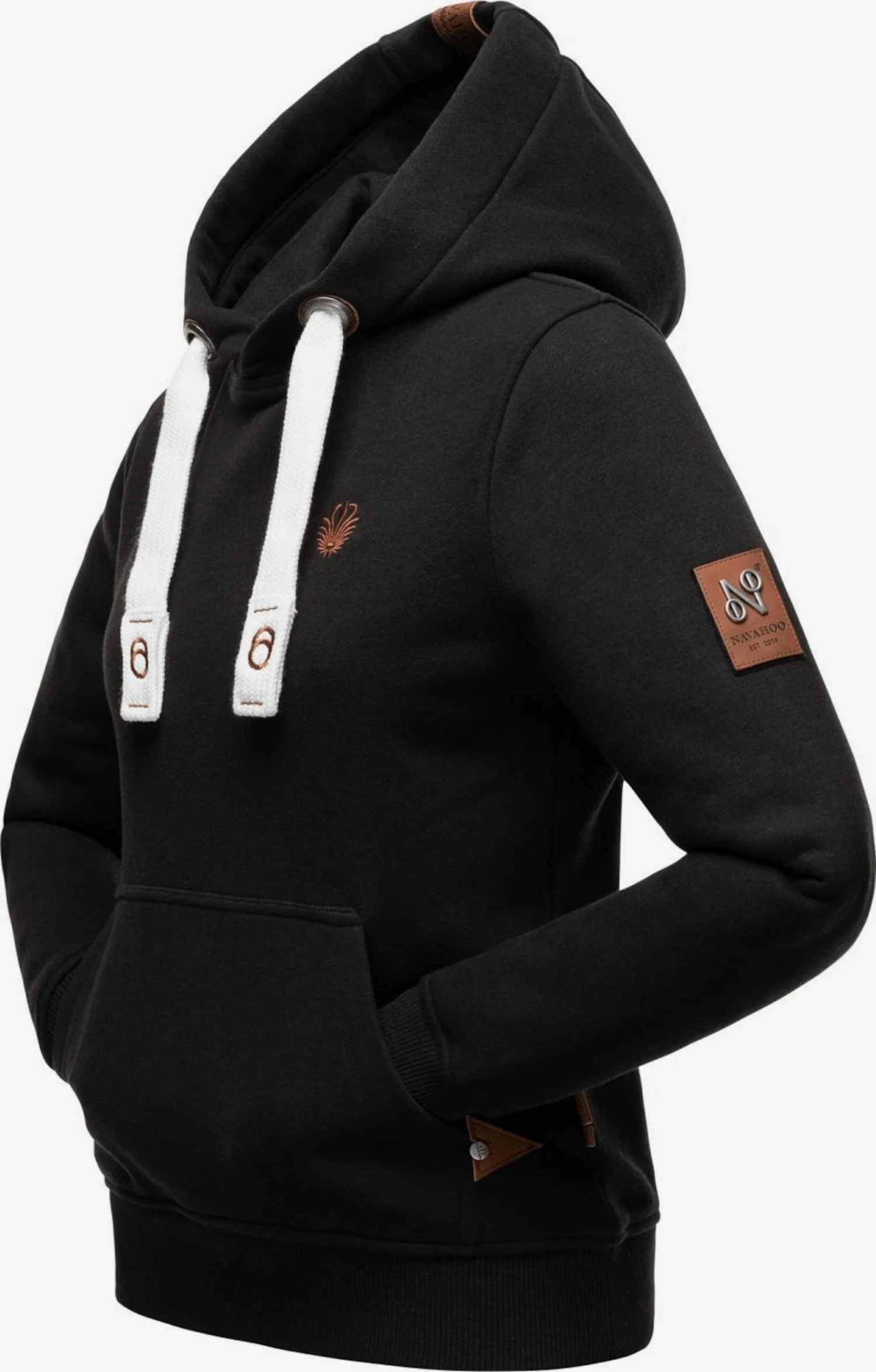 Navahoo Hoodies Sweatshirt Damlaa Dames Zwart 2 Navahoo Hoodies Sweatshirt Damlaa Dames Zwart - Afbeelding 2