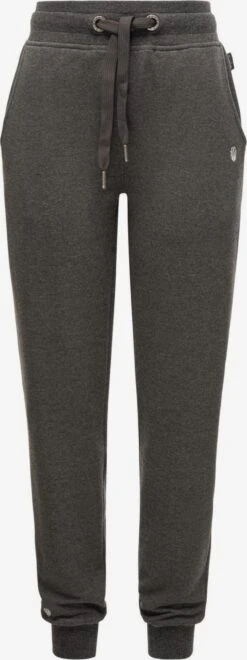 Navahoo Sweatpants Tapered Broek Dames Donkergrijs