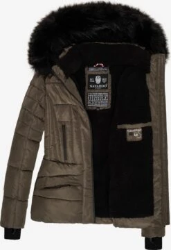 Navahoo Winterjassen Winterjas Adele Dames Taupe -Navahoo 16a24e93c545043782b9b1e2965ae9de scaled