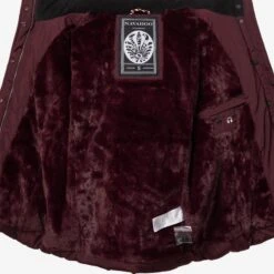 Navahoo Winterjassen Winterjas Miamor Dames Wijnrood -Navahoo 175f0a5b790af331134ff8804d8a0777
