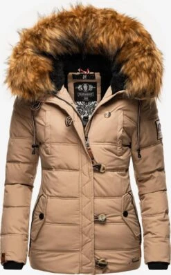 Navahoo Winterjassen Winterjas Zoja Dames Taupe