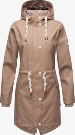 Navahoo Outdoor Jassen Functionele Jas Tropical Storm Dames Beige
