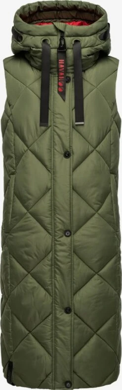 Navahoo Bodywarmers Bodywarmer Schnuckel Dames Groen