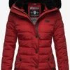 Navahoo Winterjassen Winterjas Milianaa Dames Rood