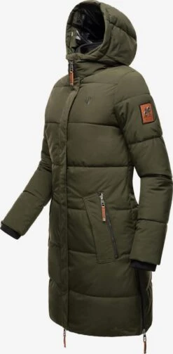Navahoo Wintermantels Wintermantel Halina Dames Olijfgroen -Navahoo 1acf3d8b21180e207278fd1ee47e460e scaled