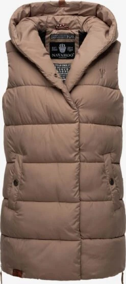 Navahoo Bodywarmers Bodywarmer Madilynaa Dames Taupe