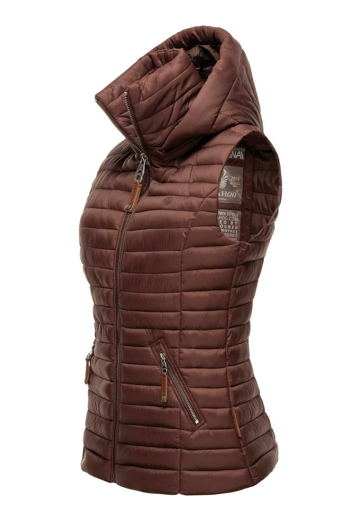 Navahoo Shadaa - Bodywarmer - Chocolate 2 Navahoo Shadaa - Bodywarmer - Chocolate - Afbeelding 2