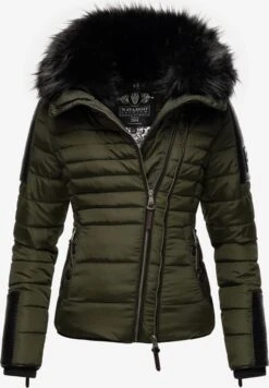 Navahoo Winterjassen Winterjas Yuki2 Dames Olijfgroen