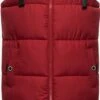 Navahoo Bodywarmers Bodywarmer Schnuffelchen Dames Bloedrood