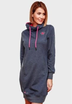 Navahoo Mini Jurken Jurk Dames Nachtblauw -Navahoo 20e7941001423883c82354a0eac0f545 scaled