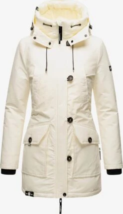 Navahoo Parkas Winterparka Freeze Stoorm Dames Offwhite