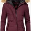 Navahoo Winterjassen Winterjas Laura Dames Bourgogne