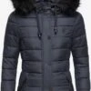 Navahoo Winterjassen Winterjas Zuckerbiene Dames Blauw
