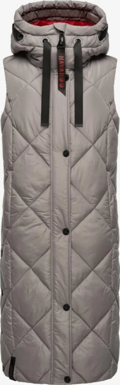 Navahoo Bodywarmers Bodywarmer Schnuckel Dames Stone Grey