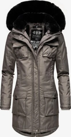 Navahoo Outdoor Jassen Functionele Jas Tinis Dames Donkergrijs