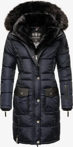 Navahoo Wintermantels Wintermantel Sinja Dames Navy
