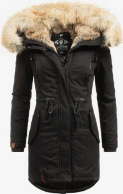 Navahoo Parkas Winterparka Bombii Dames Zwart