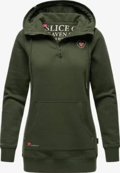 Navahoo Hoodies Sweatshirt Zauberelfe Dames Olijfgroen -Navahoo 355c7a6b46b2e3da766d200d08ad43cc scaled