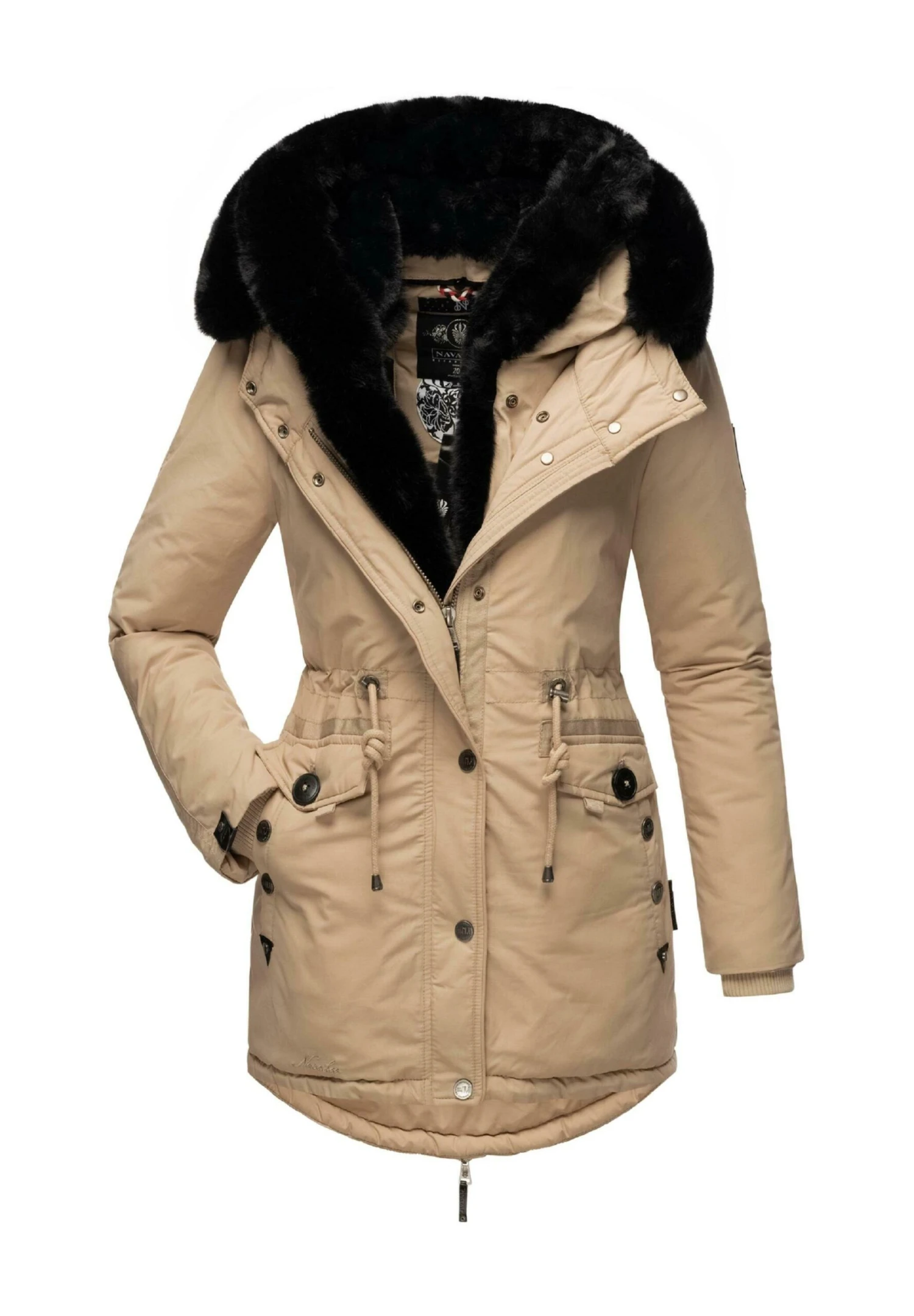 Navahoo Sweety Deluxe - Winterjas - Taupe 5 Navahoo Sweety Deluxe - Winterjas - Taupe - Afbeelding 5