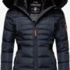 Navahoo Winterjassen Winterjas Melikaa Dames Navy