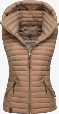 Navahoo Bodywarmers Bodywarmer Dames Bruin