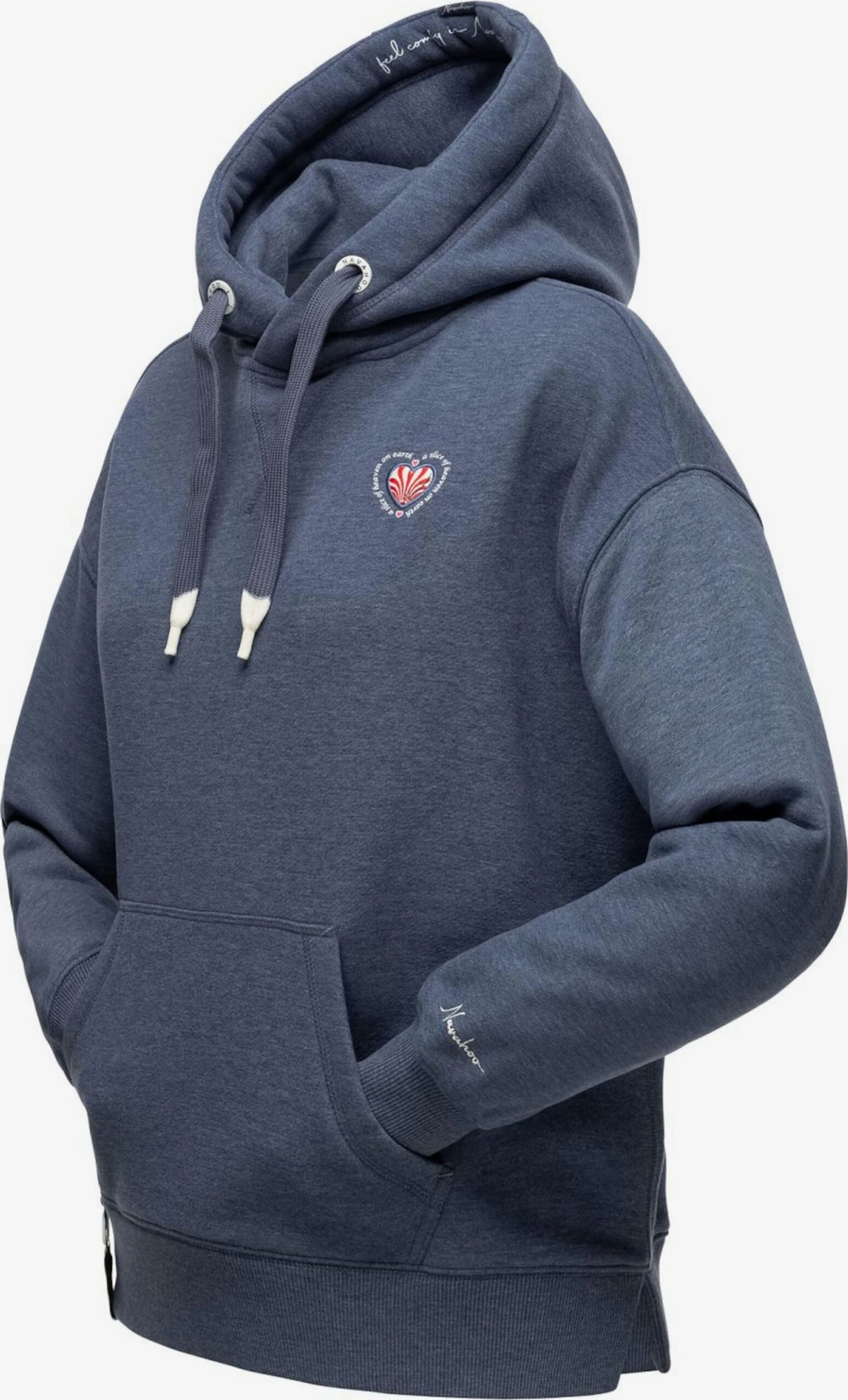 Navahoo Hoodies Sweatshirt Goldfee Dames Blauw 2 Navahoo Hoodies Sweatshirt Goldfee Dames Blauw - Afbeelding 2