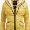 Navahoo Winterjassen Winterjas Megan Dames Geel