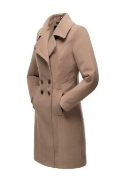 Navahoo Wooly - Halflange Jas - Taupe -Navahoo 3c15be4de02446738c678371996ca2c3 scaled