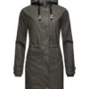 Navahoo Rainy Flower - Parka - Dark Grey