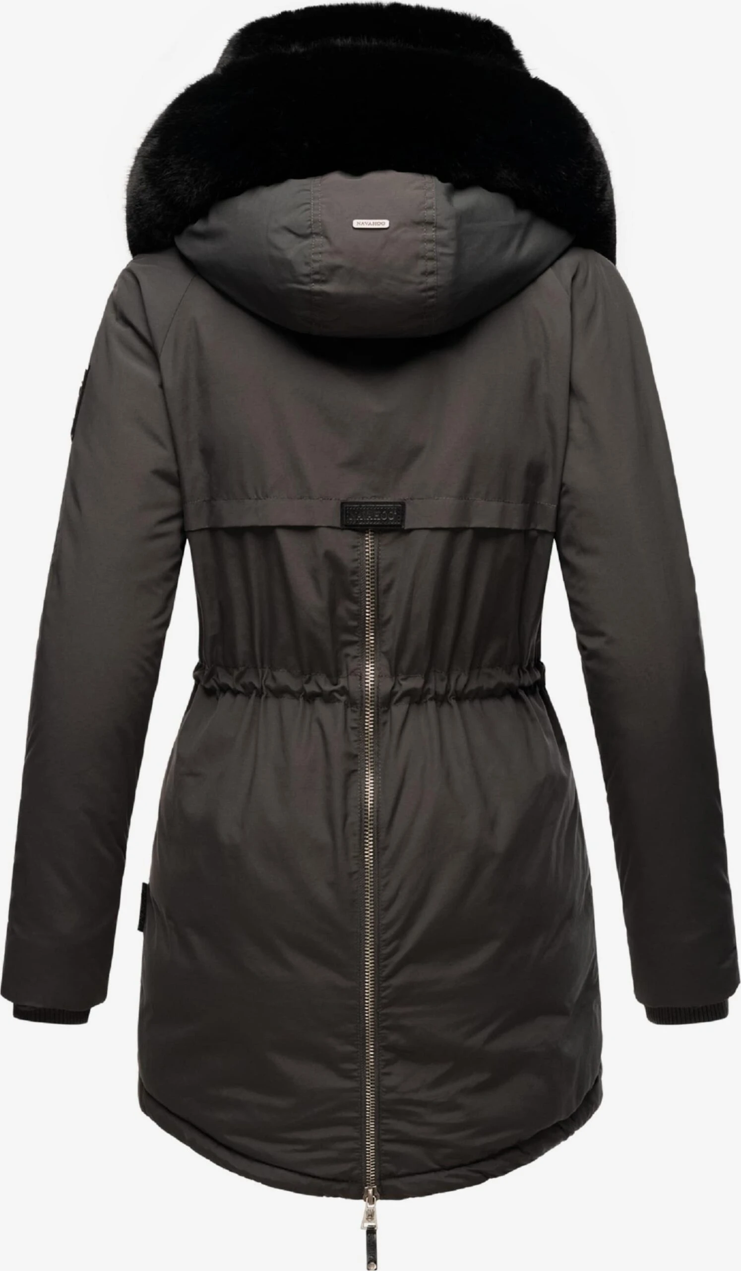 Navahoo Parkas Winterparka Sweety Deluxe Dames Antraciet 4 Navahoo Parkas Winterparka Sweety Deluxe Dames Antraciet - Afbeelding 4