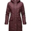 Navahoo Parka - Dark Red Melange