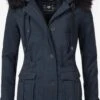 Navahoo Parkas Winterparka Luluna Dames Nachtblauw