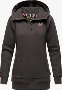 Navahoo Hoodies Sweatshirt Zauberelfe Dames Donkergrijs -Navahoo 3dd87805b6d49d505744fc6e916e5066 scaled