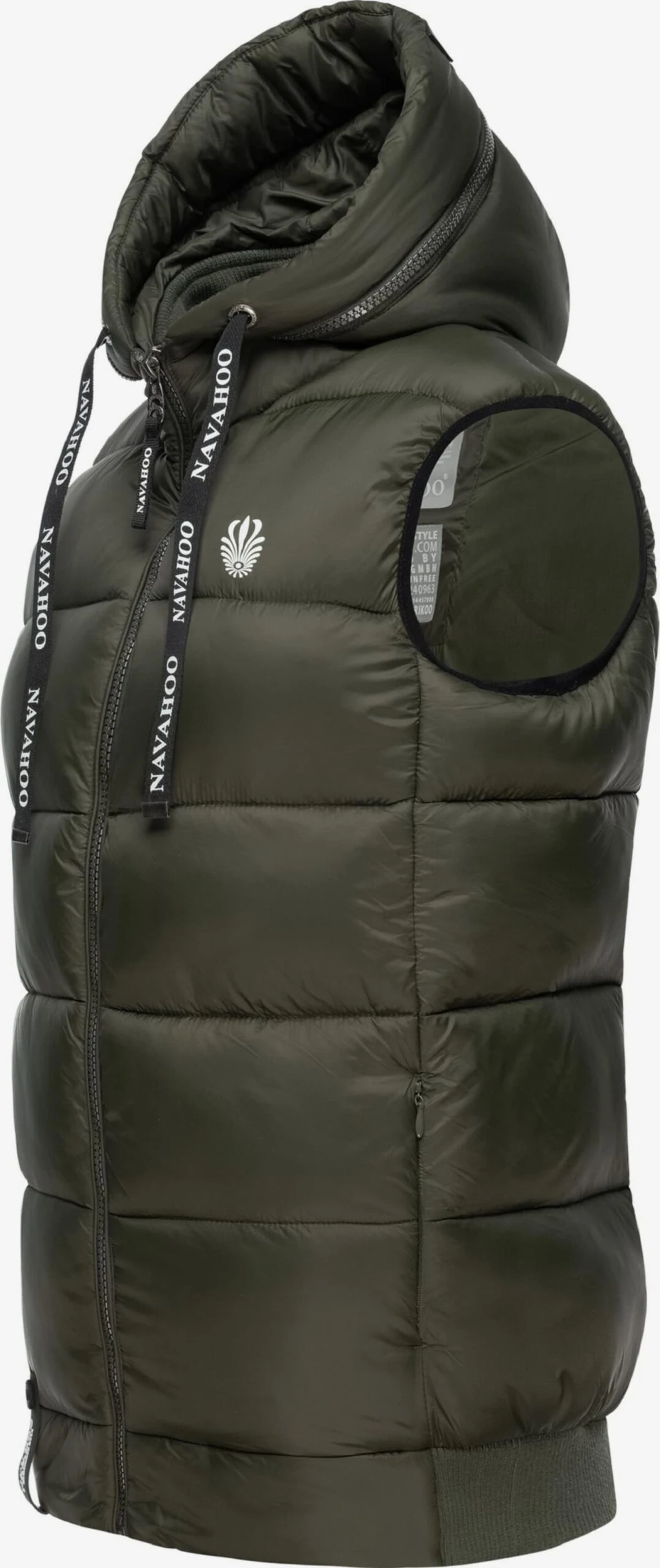 Navahoo Bodywarmers Bodywarmer Kassidy Dames Kaki 2 Navahoo Bodywarmers Bodywarmer Kassidy Dames Kaki - Afbeelding 2