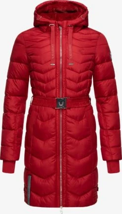 Navahoo Wintermantels Wintermantel Alpenveilchen Dames Rood