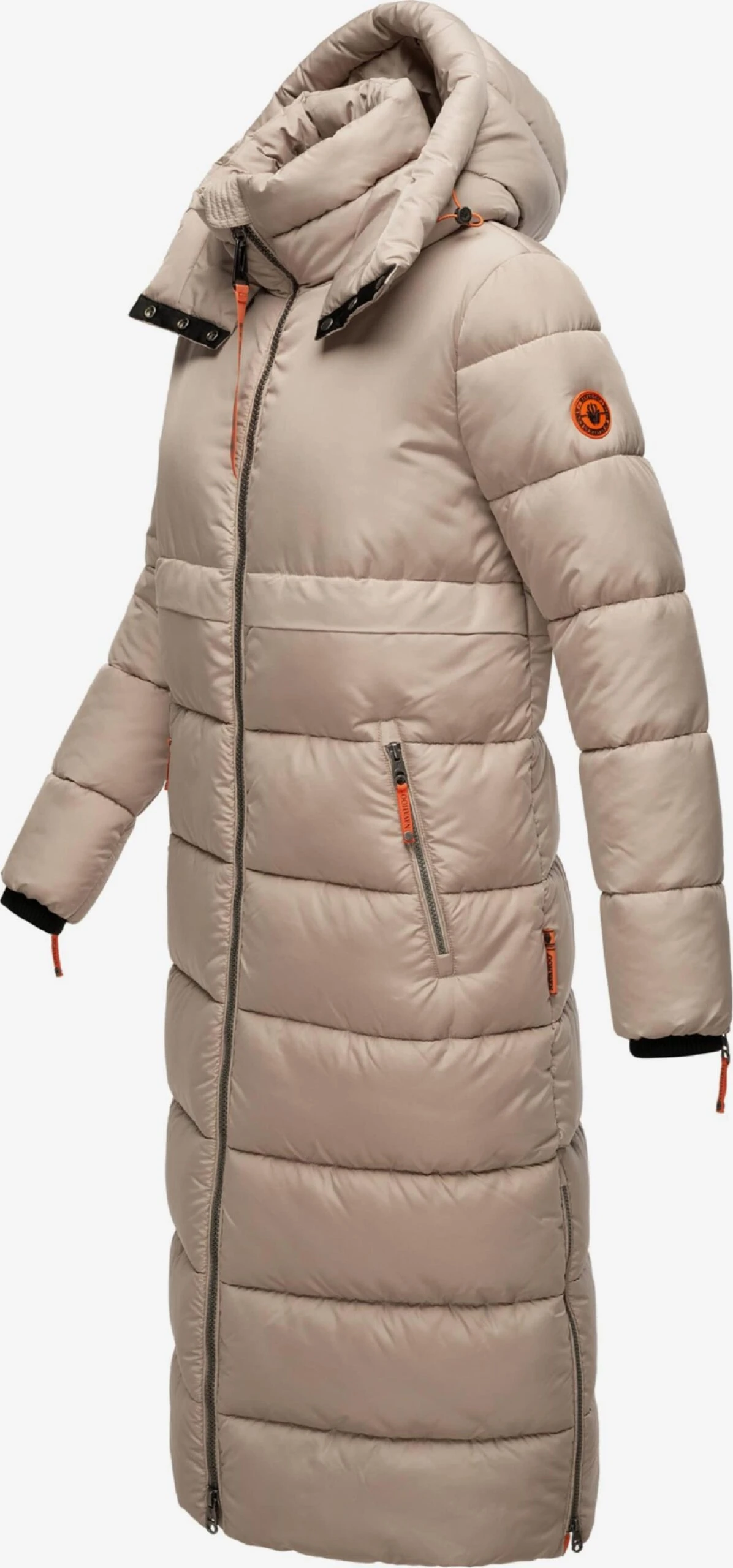 Navahoo Wintermantels Wintermantel Dames Taupe 5 Navahoo Wintermantels Wintermantel Dames Taupe - Afbeelding 5