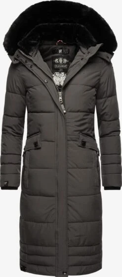 Navahoo Wintermantels Wintermantel Fahmiyaa Dames Antraciet