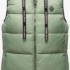 Navahoo Bodywarmers Bodywarmer Kassidy Dames Lichtgroen