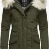 Navahoo Parkas Winterparka Dames Groen